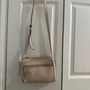 Kate Spade Cream Crossbody Bag with Adjustable Strap